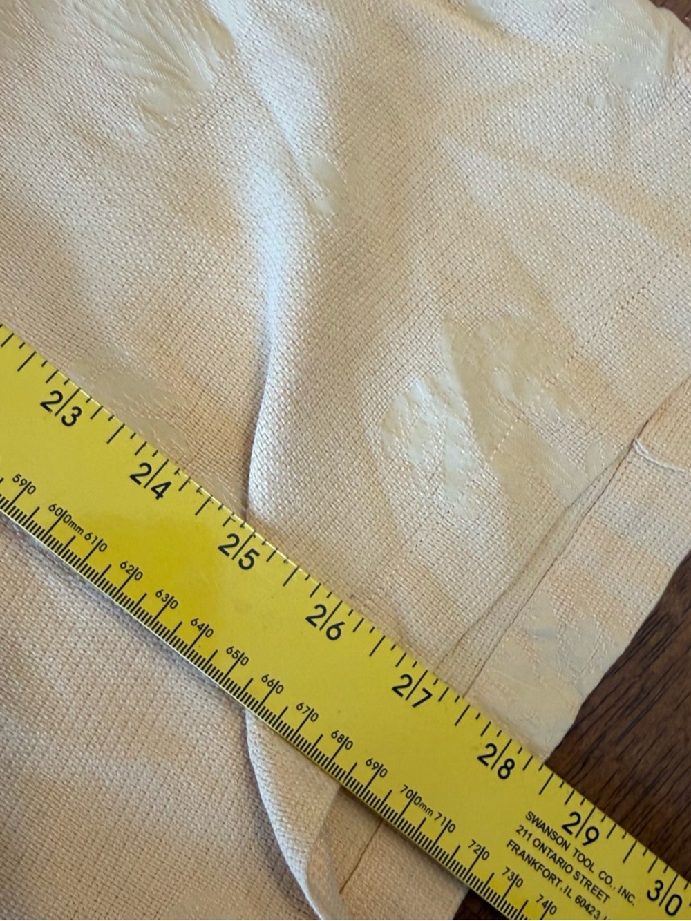 Tommy Bahama Men’s Short-Sleeve Button-Down Shirt in Light Yellow 100% silk XL - Picture 4 of 8